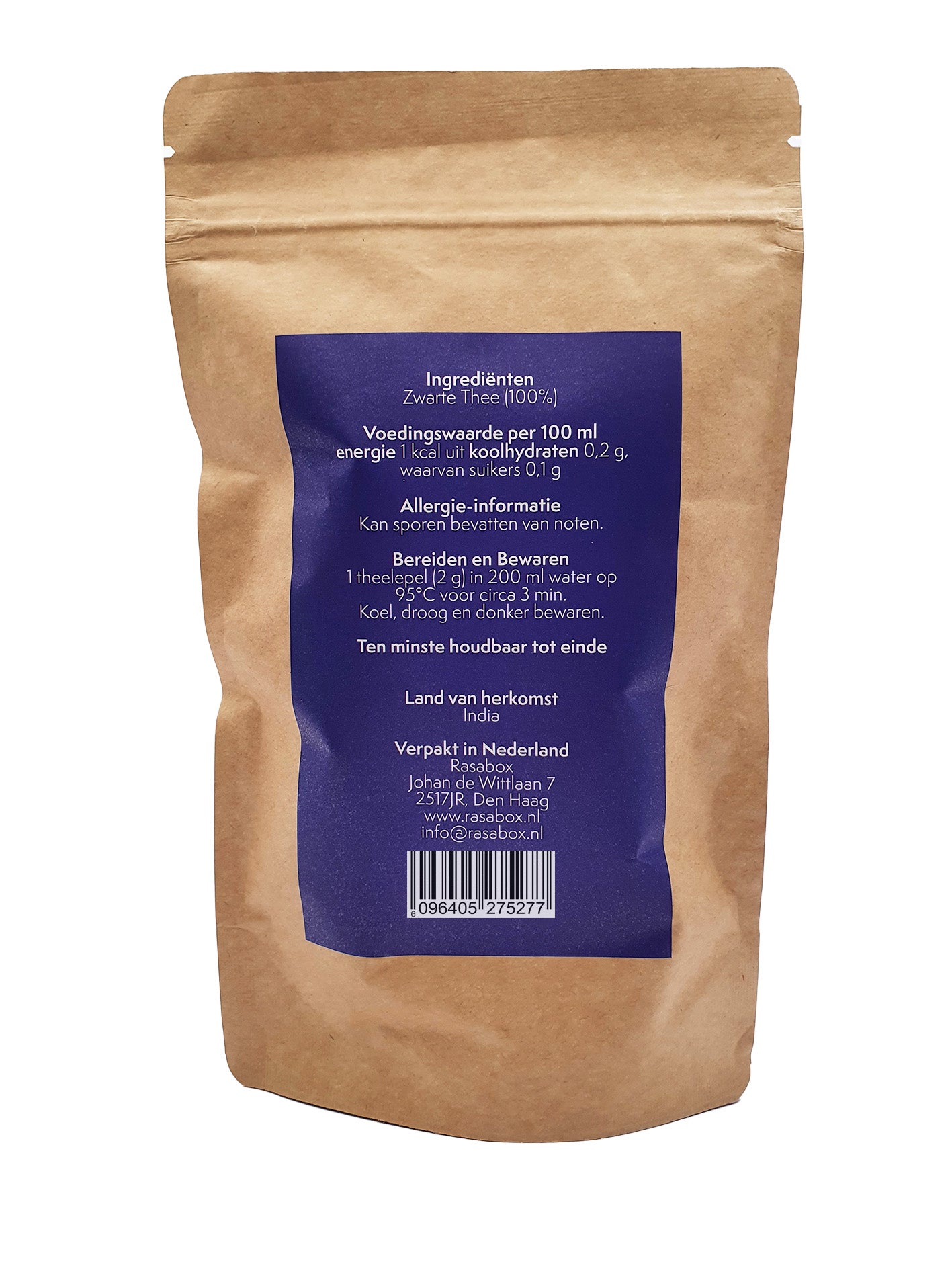 Nilgiri Early Spring etiket informatie